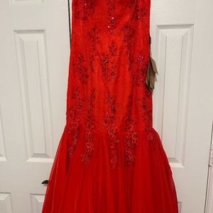 Red Formal dress